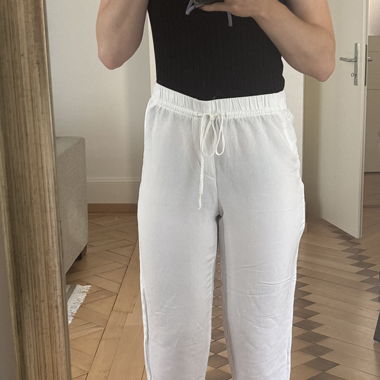 Leinen Hose 