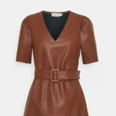Beautiful leather dress