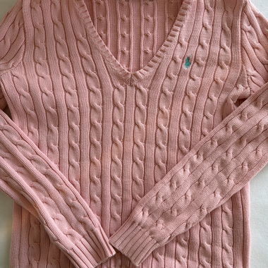 Ralph Lauren Pink Knit Sweater