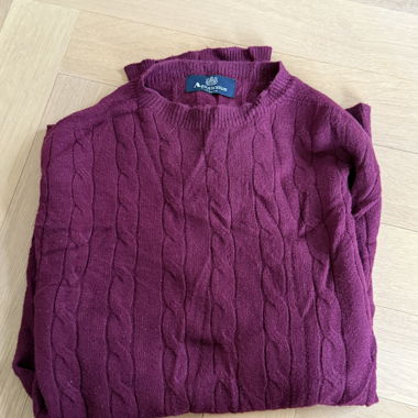 Pull en mélange de laine Aquascutum