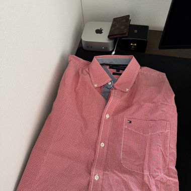 Tommy Hilfiger Summer Red Hemd - Grösse L