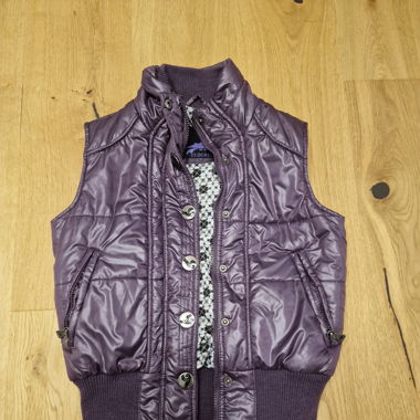 Gilet/Weste violet
