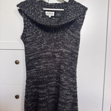 Abito maglia con gilet