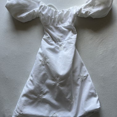 Weisses Sommerkleid