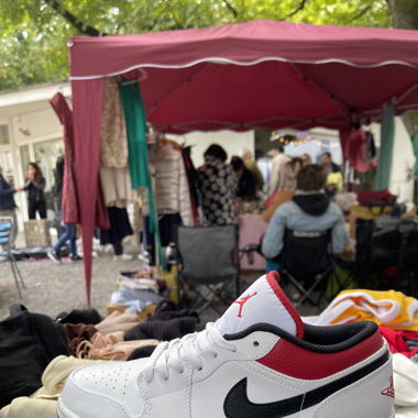 Air Jordan 1 Low "White/Gym Red" sneakers