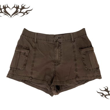 cargo shorts | dark grey