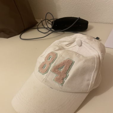 white cap