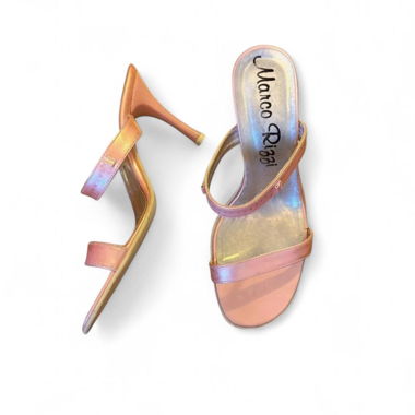 Y2K MARCO RIZZI OPEN-TOE STRAPPY HEELS