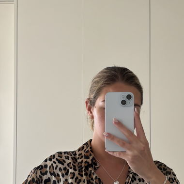 Seiden Leoparden Hemd