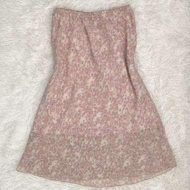 japanese vintage: light pink skirt 