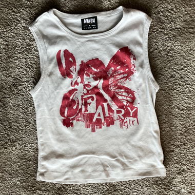 Minga London fairy crop top
