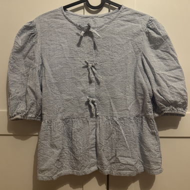 H&M striped cotton top