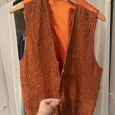 orange Weste