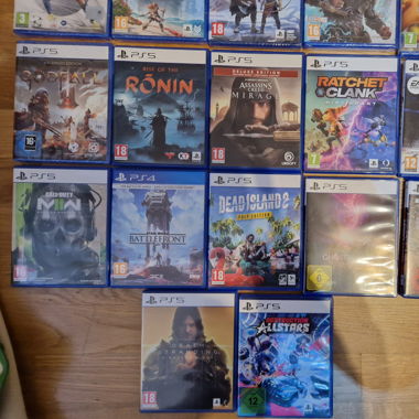 Playstation 5 17 spiele darunter auch neue 