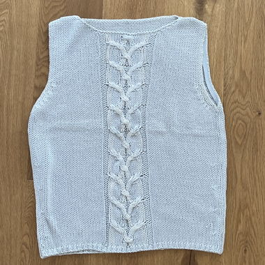 gestricktes baumwoll Top