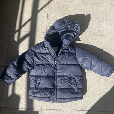 Doudoune bleue marine pour enfants