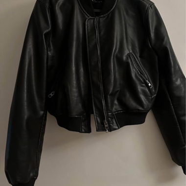 Lederjackd Zara