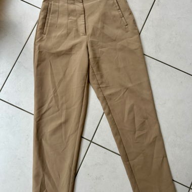 Zara beige trousers