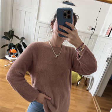 Minimalist Beige Sweater