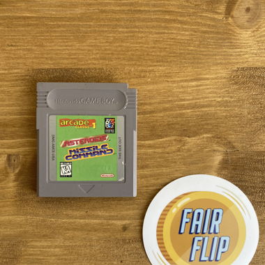  Gameboy Asteroids Missile Command Spiel
