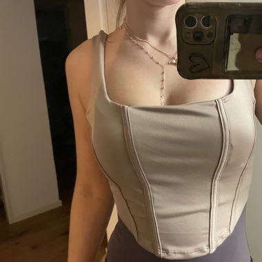 Oberteil Corsett Look