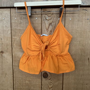 Crop top orange