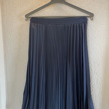Gonna plissé blu H&M Gr. 36