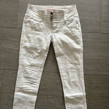 Weisse Jeans 