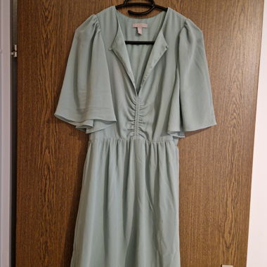 Robe mini d'été turquoise