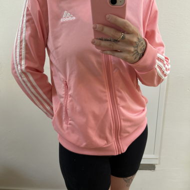 Giacca da allenamento Adidas rosa