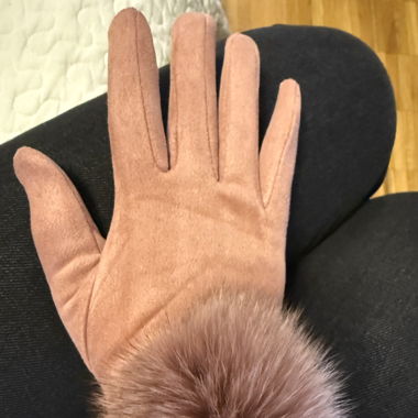 Gants roses S