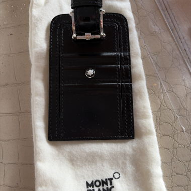 Montblanc Namensschildhalter schwarz