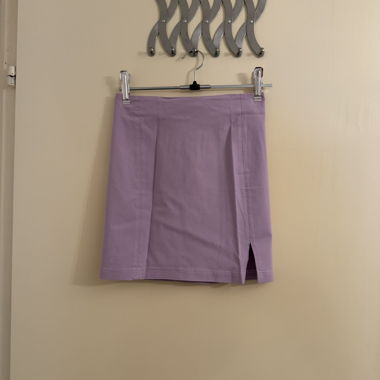 Jupe crayon lilas
