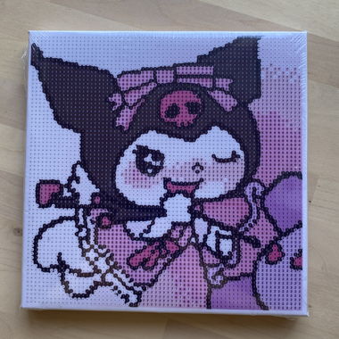 Kuromi diamond painting, new to DIY