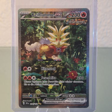 Pokemon Keilflamme ex 204/162 SIR DE