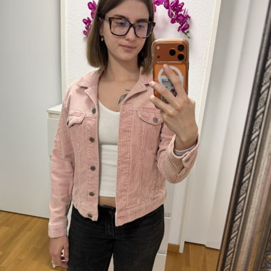 Rosa Cordjacke