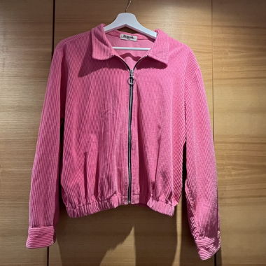 Vintage Rework Jacke Cord Pink