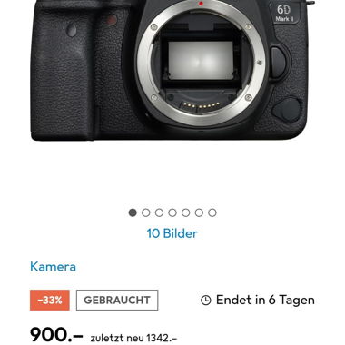 Canon EOS 6D Mark II