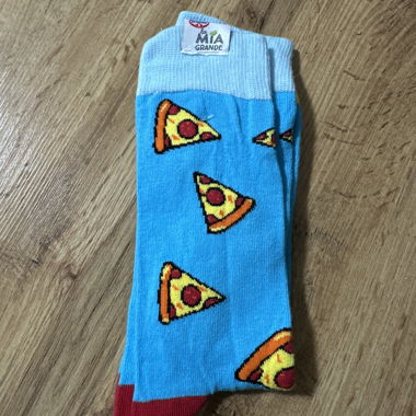 Pizza Pattern Socks - New