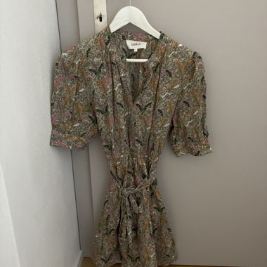 Robe fluide fleurie ba&sh
