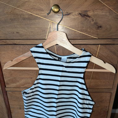 Gestreiftes Croptop 