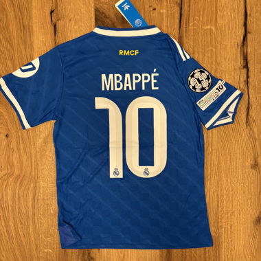 Maillot 3e du Real Madrid de Kylian Mbappé (25/26) taille S