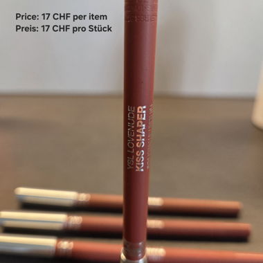 YSL Lovenude Kiss Shaper Lip Pencils