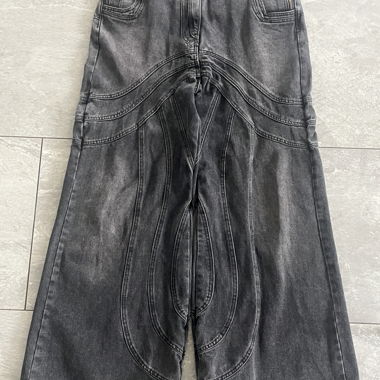 Nofaithstudio Heavy Wave Denim Black