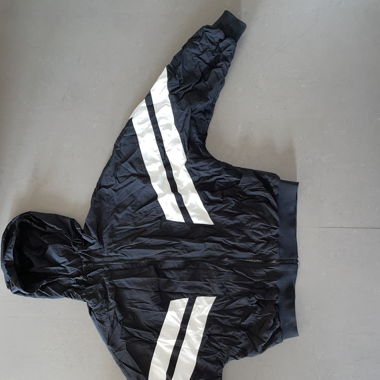 Windjacke von UrbanClassics Schwarz-Weiss