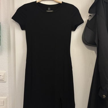 Black T-Shirt Dress