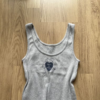 Brandy Melville Tanktop grau