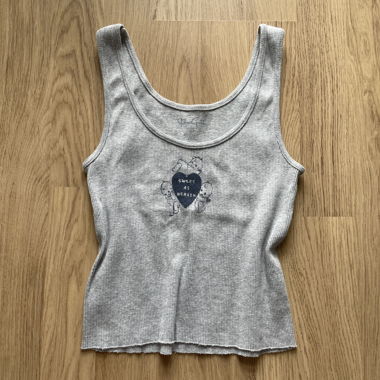 Brandy Melville canotta grigia