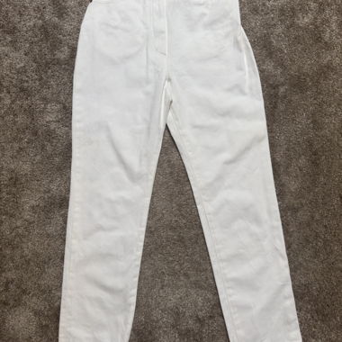 Weisse Jeans Ines de la Fressange XS Grösse 36