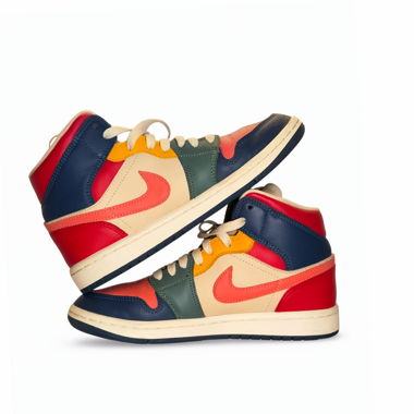 Sneakers alte multicolore
